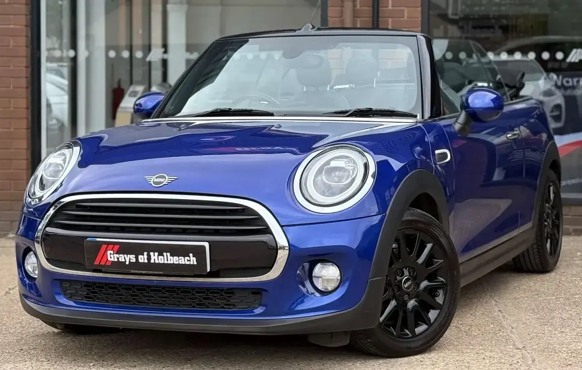 Used Mini Cooper Cabriolet 2018 Blue Cabriolet