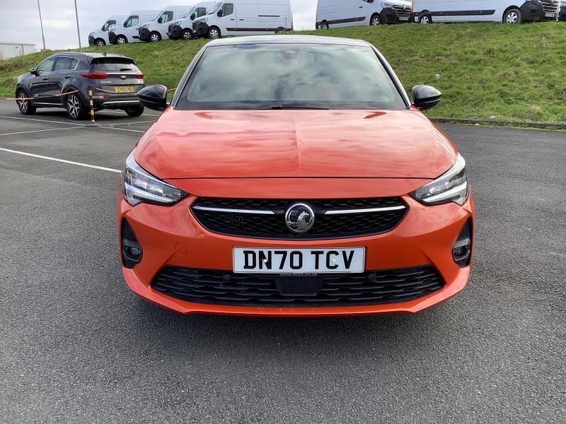 Used Vauxhall Corsa SRi 100 HP (73 kW) 2020 Orange Hatchback