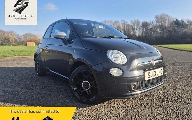 Used Fiat 500 Street 69 HP (50 kW) 2012 Black Hatchback
