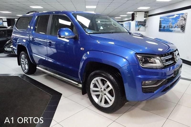 Used VW Amarok Highline 258 HP (189 kW) 2018 Blue Pickup