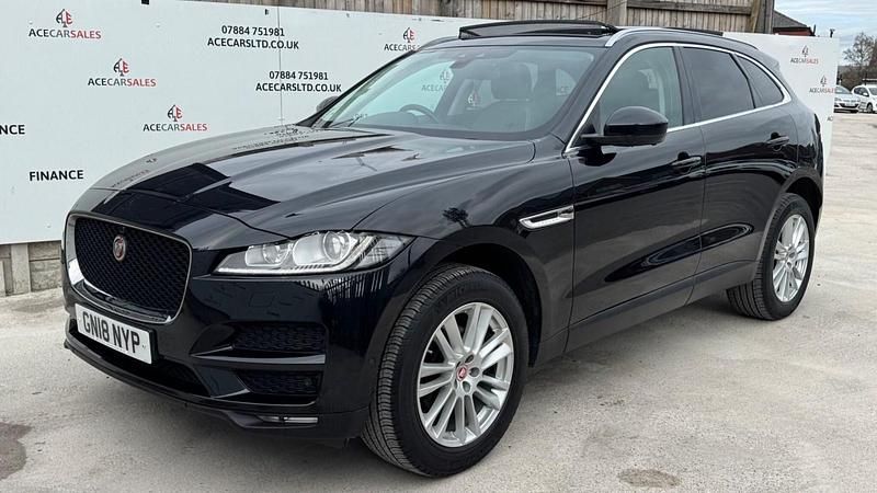 Used Jaguar F-Pace Portfolio 2018 Black SUV
