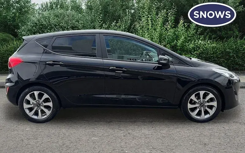 Used Ford Fiesta Trend 95 HP (69 kW) 2021 Black Hatchback