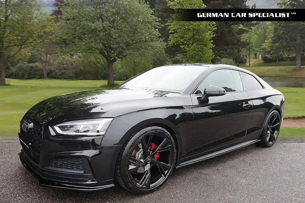 Used Audi A5 Black Edition 190 HP (139 kW) 2019 Mythos black Coupe