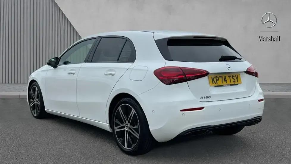 Used Mercedes A180 Sport Edition 136 HP (100 kW) 2024 Polar white
