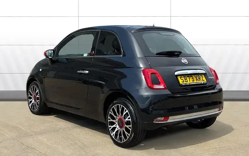 Used Fiat 500 Red 69 HP (50 kW) 2022 Black Hatchback
