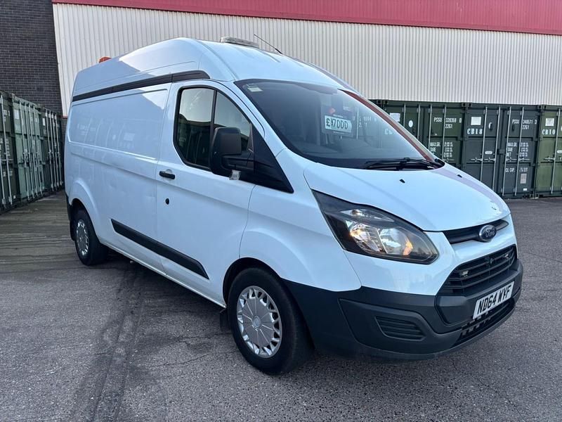 Used Ford Transit Custom 125 HP (91 kW) 2015 White Van