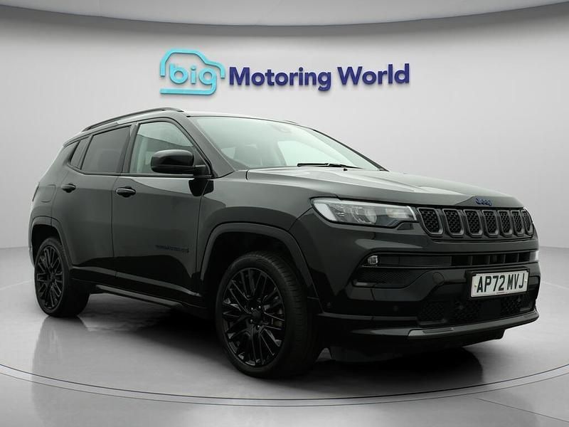 Black Used 2023 Jeep Compass SUV | £16,100 (Fair price) - Image 1/4