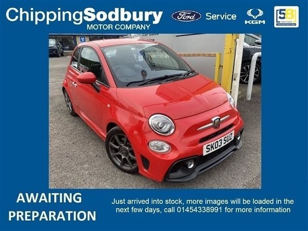 Abarth red Used 2017 Fiat 500 Hatchback | £9,995 (Fair price) - Image 1/1