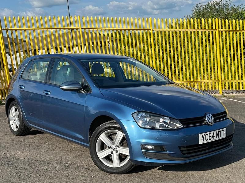 Blue Used 2014 VW Golf VII Match Hatchback | £6,994 (Good price) - Image 1/4