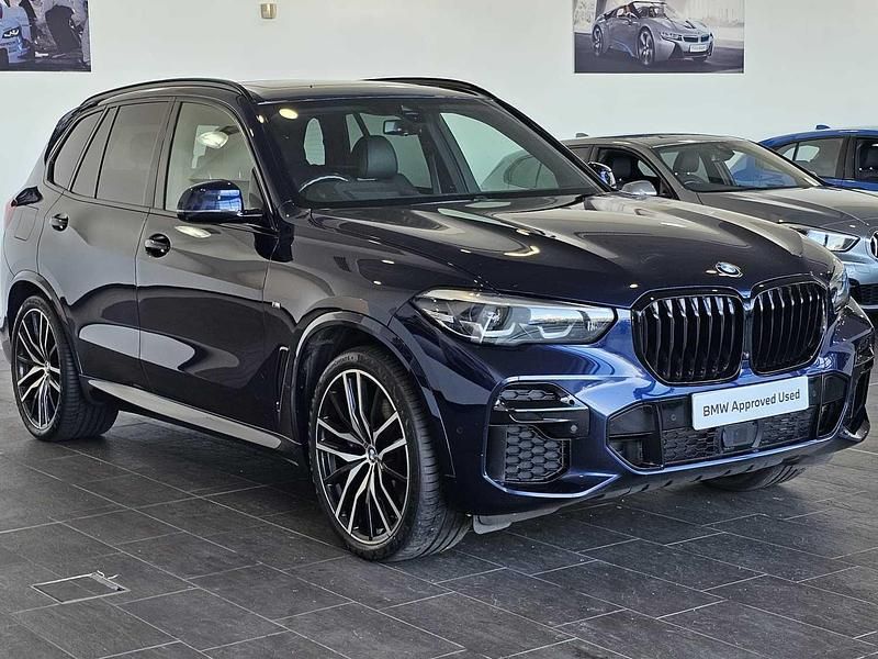 Used BMW X5 M Sport 282 HP (207 kW) 2022 Blue SUV