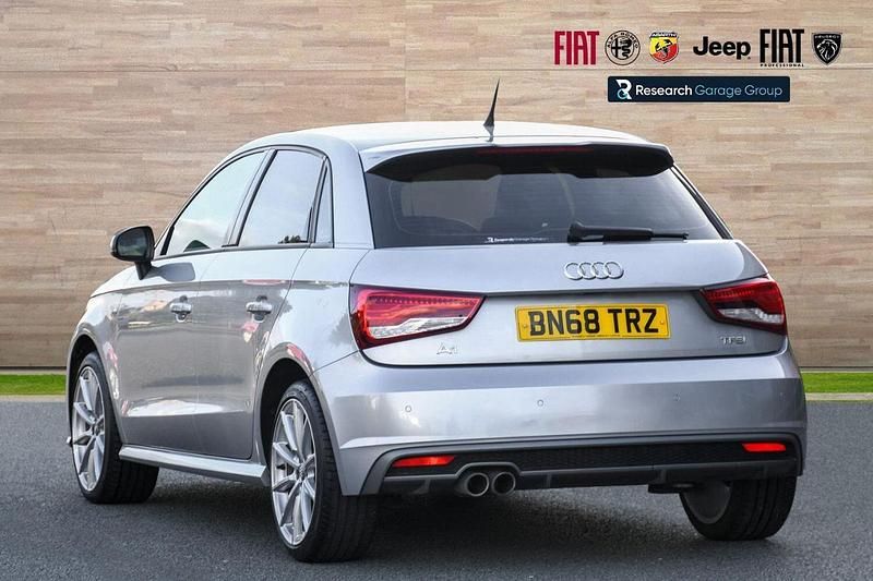 Grey Used 2018 Audi A1 Sportback S-Line Hatchback | £12,096 (Fair price) - Image 1/3