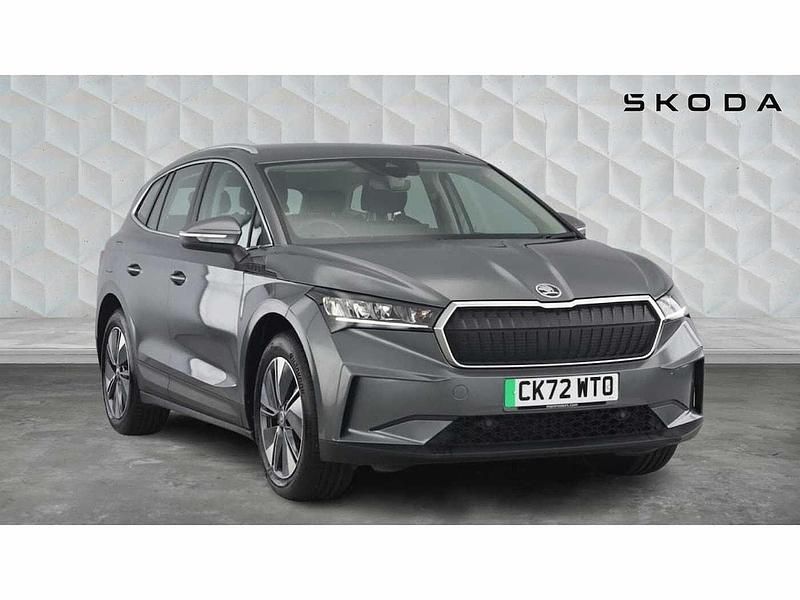 Graphite grey metallic Used 2022 Skoda Enyaq iV SUV | £18,882 (Fair price) - Image 1/4