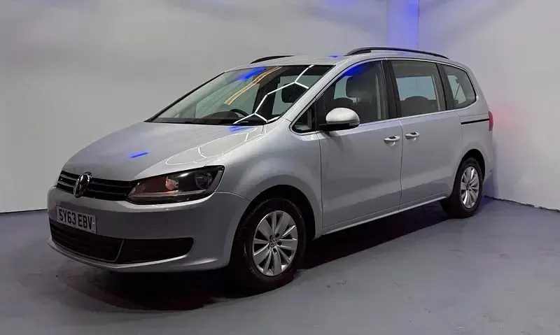 Used VW Sharan SE 140 HP (102 kW) 2013 Silver MPV