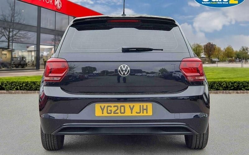 Used VW Polo SE 95 HP (69 kW) 2020 Black Hatchback
