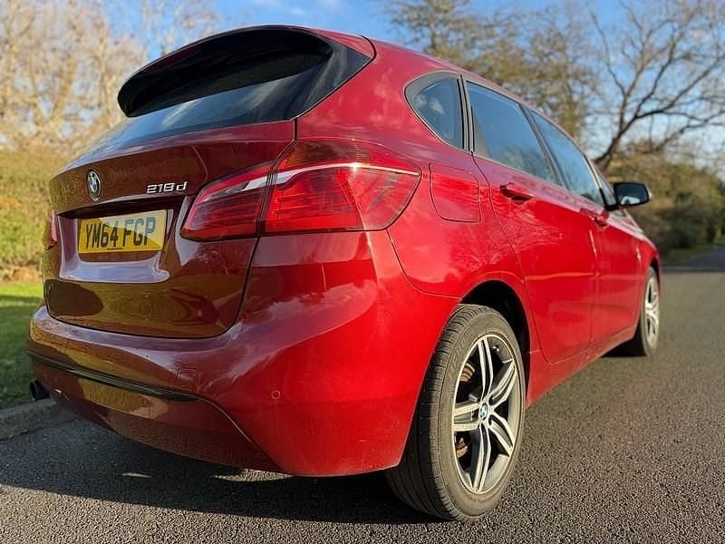Used BMW 218 Sport Line 2015 Red Estate