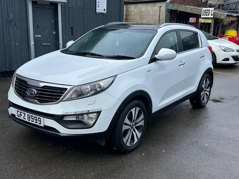 Begagnad Kia Sportage 134 HK (98 kW) 2011 Vit SUV