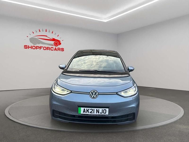 Used VW ID.3 Pro 150 kW (204 HP) 2021 Blue Hatchback