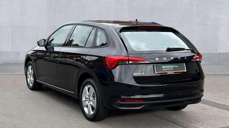 Used Skoda Scala SE 116 HP (85 kW) 2025 Black magic pearl effect Hatchback