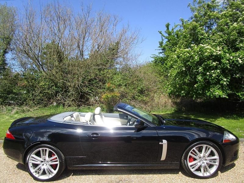 Black Used 2010 Jaguar XKR Cabriolet | £17,995 (Fair price) - Image 1/4