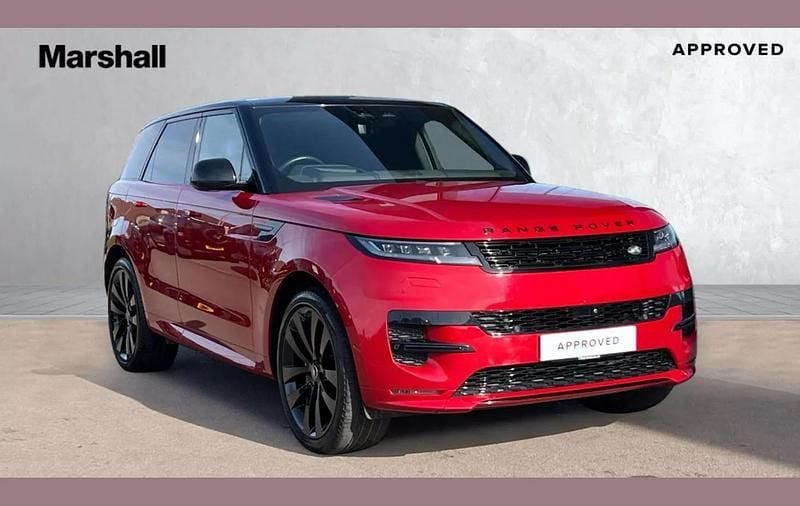 Red Used 2022 Land Rover Range Rover Sport First Edition SUV | £73,427 (A bit pricey) - Image 1/4