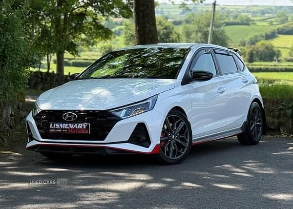 White Used 2021 Hyundai i20 Hatchback | £18,995 (Good price) - Image 1/4