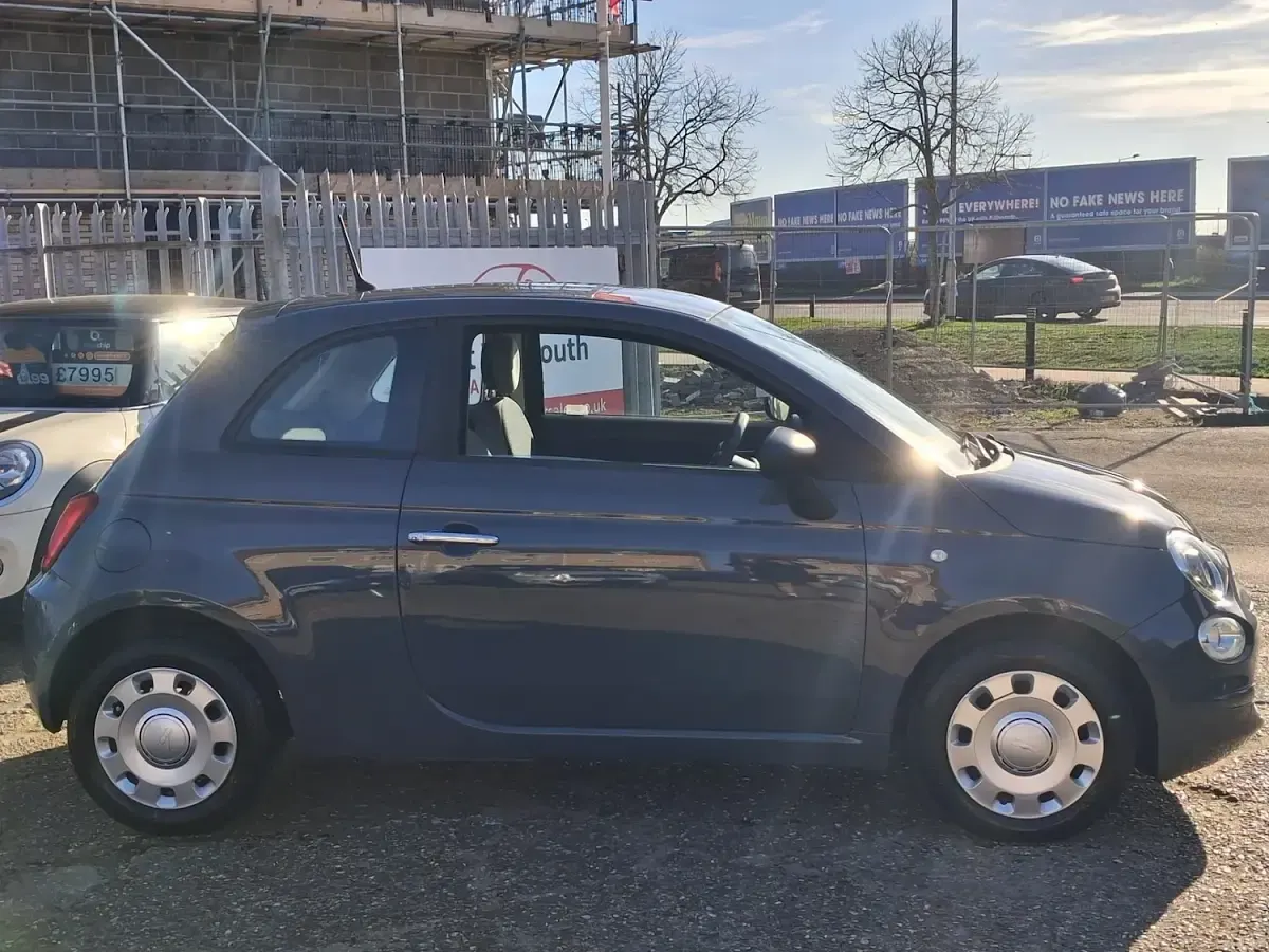 Used Fiat 500 Pop 69 HP (50 kW) 2016 Grey Hatchback