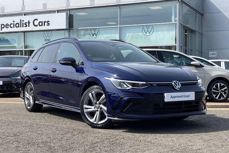 Blue Used 2022 VW Golf VIII R-line Estate | £20,495 (Fair price) - Image 1/1
