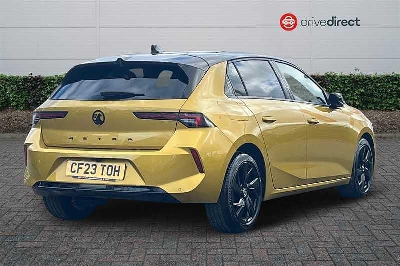 Used Vauxhall Astra 2023 Yellow/black Hatchback