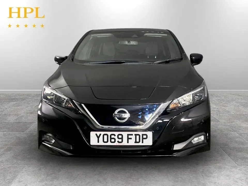 Used Nissan Leaf N-Connecta 110 kW (150 HP) 2020 Black Hatchback