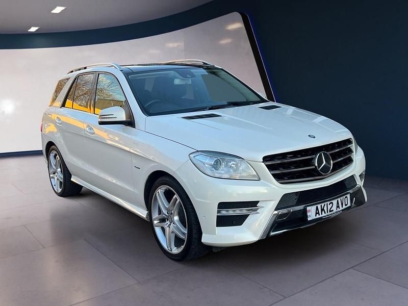 White Used 2012 Mercedes ML350 SUV | £11,995 - Image 1/4