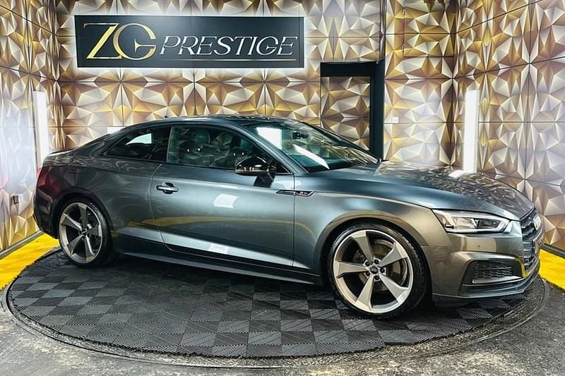 Used Audi A5 Black Edition 190 HP (139 kW) 2020 Grey Coupe
