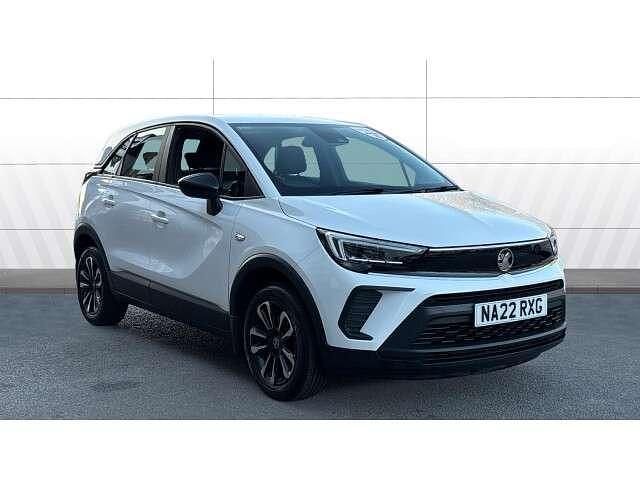 White Used 2022 Vauxhall Crossland Design Edition SUV | £11,511 (Fair price) - Image 1/4