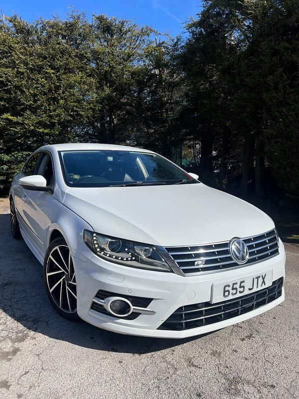 Begagnad VW CC R-line 2015 Vit Sedan