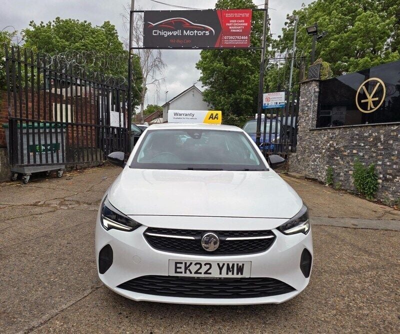 White Used 2022 Vauxhall Corsa Edition Hatchback | £9,750 (Super price) - Image 1/4