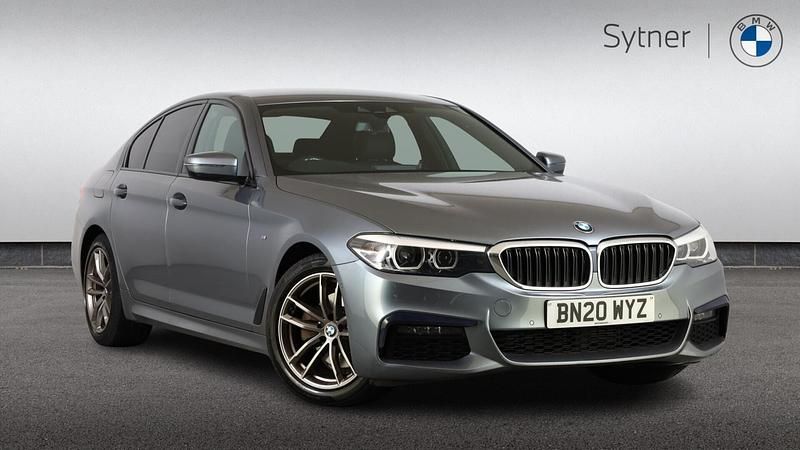 Blue Used 2020 BMW 520 M Sport | £23,500 (Fair price) - Image 1/4