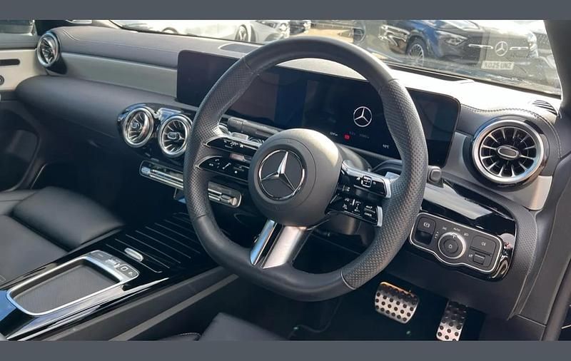 Used Mercedes CLA200 AMG Line Premium Plus 161 HP (118 kW) 2025 Black Coupe