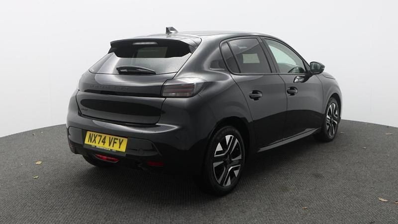 Used Peugeot 208 Allure 100 HP (73 kW) 2024 Black Hatchback