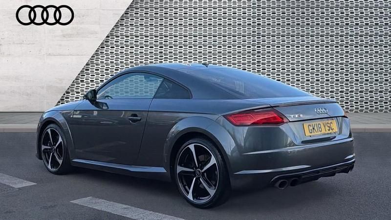 Used Audi TTS Black Edition 310 HP (228 kW) 2018 Daytona grey pearl effect Coupe
