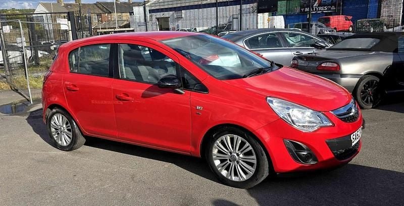 Red Used 2012 Vauxhall Corsa Hatchback | £2,195 (Super price) - Image 1/4