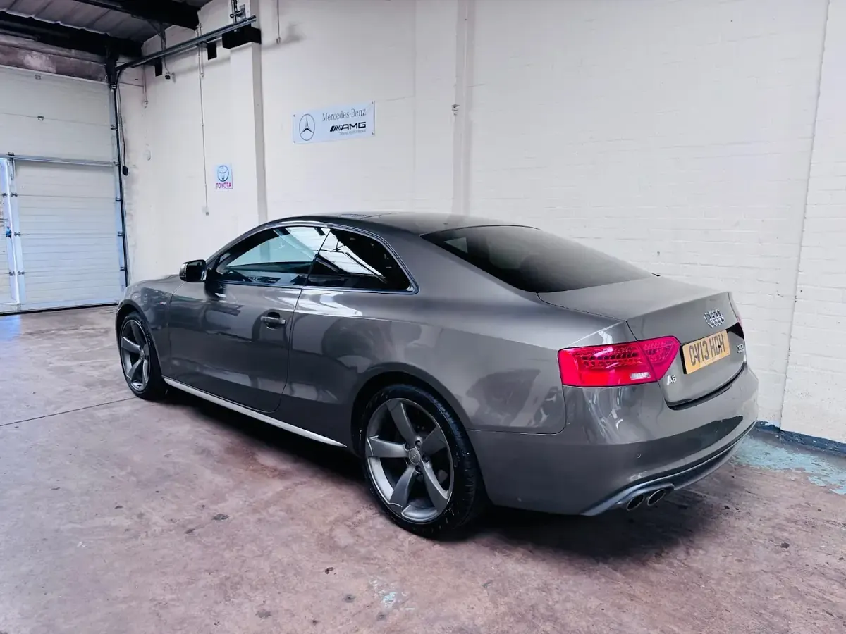 Used Audi A5 Black Edition 177 HP (130 kW) 2013 Grey Coupe