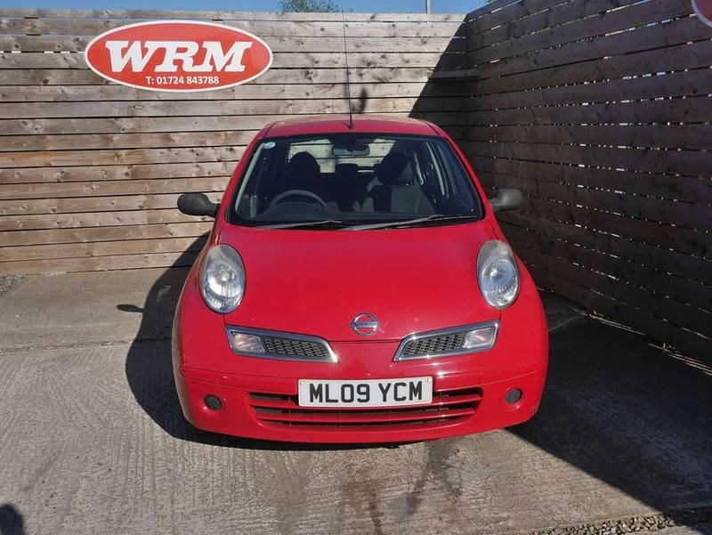 Usado Nissan Micra Visia 79 HP (58 kW) 2009 Vermelho Citadino