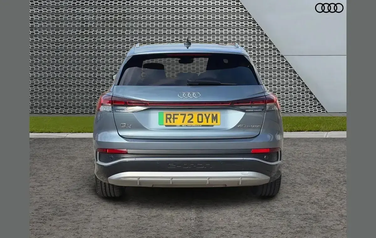 Used Audi Q4 e-tron S-Line 150 kW (204 HP) 2023 Blue SUV
