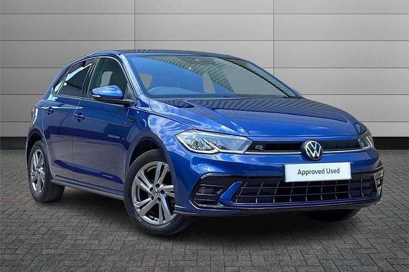 Blue Used 2023 VW Polo R-line Hatchback | £17,795 (Fair price) - Image 1/4