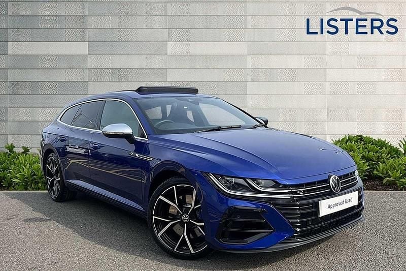 Lapiz blue Used 2023 VW Arteon R Estate | £35,990 (Fair price) - Image 1/4