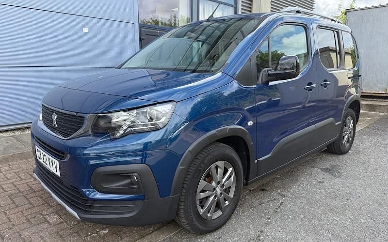 Blue Used 2022 Peugeot Rifter Allure Premium MPV | £17,995 (Expensive) - Image 1/1
