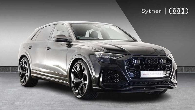 Black Used 2023 Audi RS Q8 Advanced SUV | £82,750 (Good price) - Image 1/4
