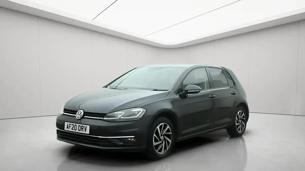 Used VW Golf VII Edition 150 HP (110 kW) 2020 Black Hatchback