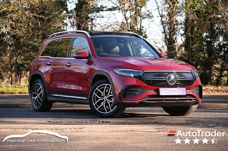 Used Mercedes EQB350 AMG line 214 kW (292 HP) 2022 Red SUV