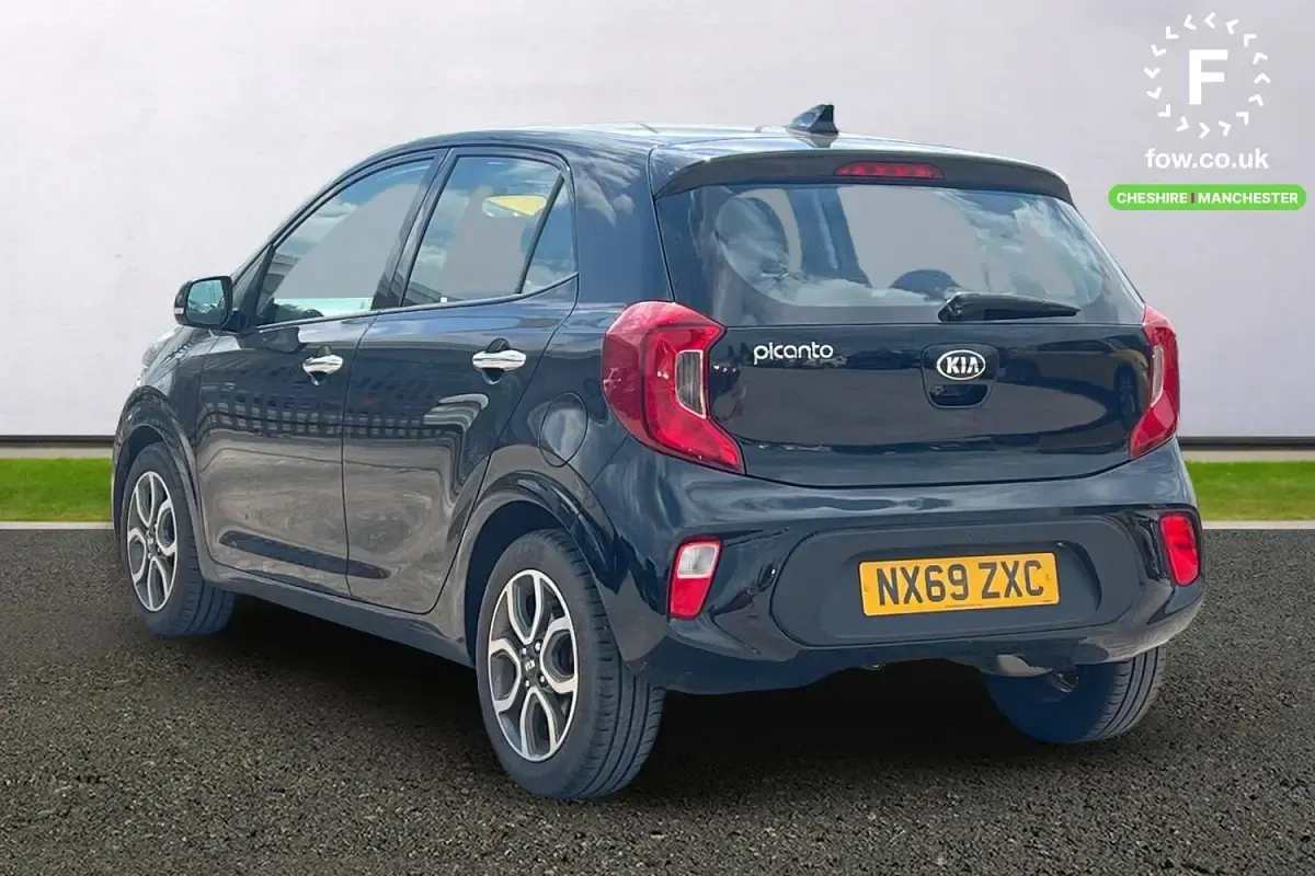 Used Kia Picanto 84 HP (61 kW) 2019 Black Hatchback