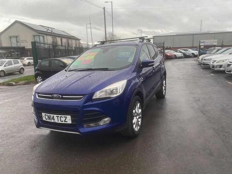 Used Ford Kuga Titanium 163 HP (119 kW) 2014 Blue SUV